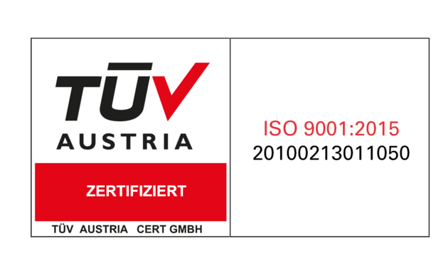 Bild der Zertifizierung ISO 9001
