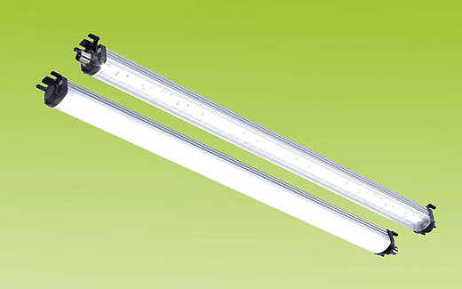 Illustrazione dell'apparecchio LED per macchina | apparecchio LED a plafone | LEANLED II - LED2WORK