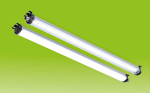 Ilustración de la luminaria LED para máquinas | Luminaria LED de superficie | LEANLED II - LED2WORK