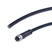 Sensor Kabel, 2 m, 3-Polig, offen/M8 Buchse, für 24V