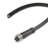 Cable de sensor, 2 m, 5 polos, abierto/conector M8, para 24 V