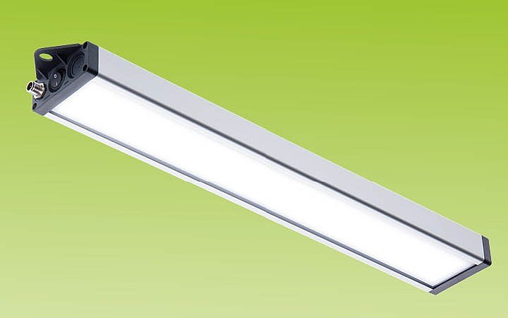 Illustration of the LED workstation luminaire | LED system luminaire UNILED SL by LED2WORK