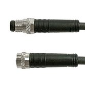 Sensor Kabel, 5 m, 3-Polig, M8 Buchse/M8 Stecker, für 24V