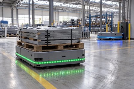 AGV / robot mobili: Stato sul veicolo