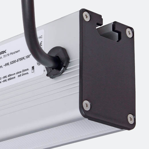 Detail: Connection of 230V PROFILED AC | LED Profilleuchte |PROFILED - LED2WORK