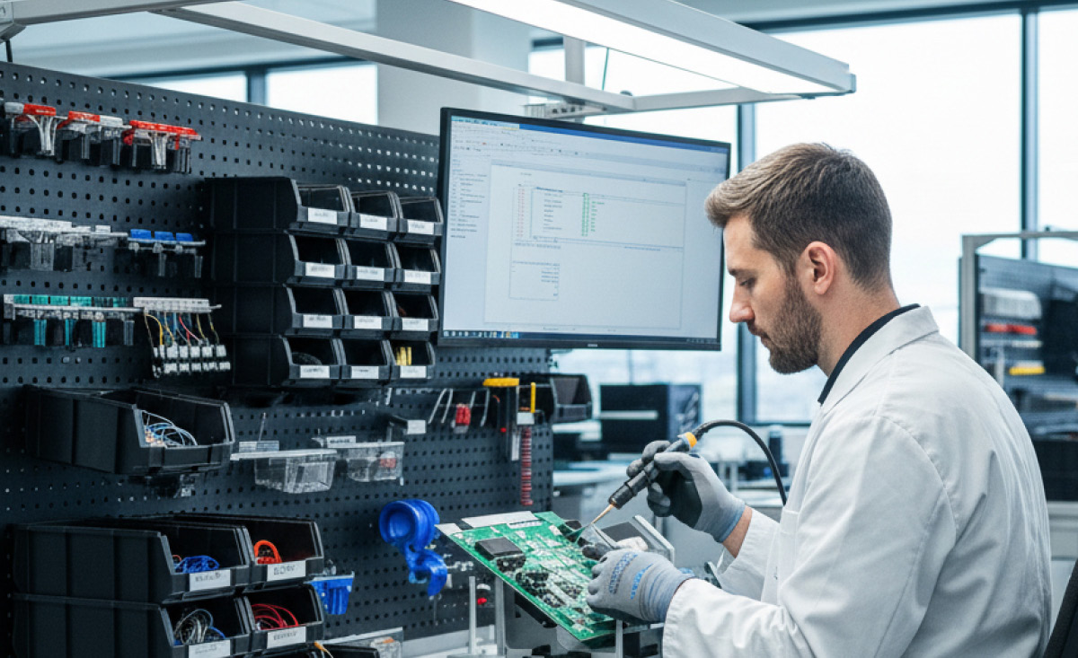 Anwendungsbild Systemleuchte mit Signalfunktion