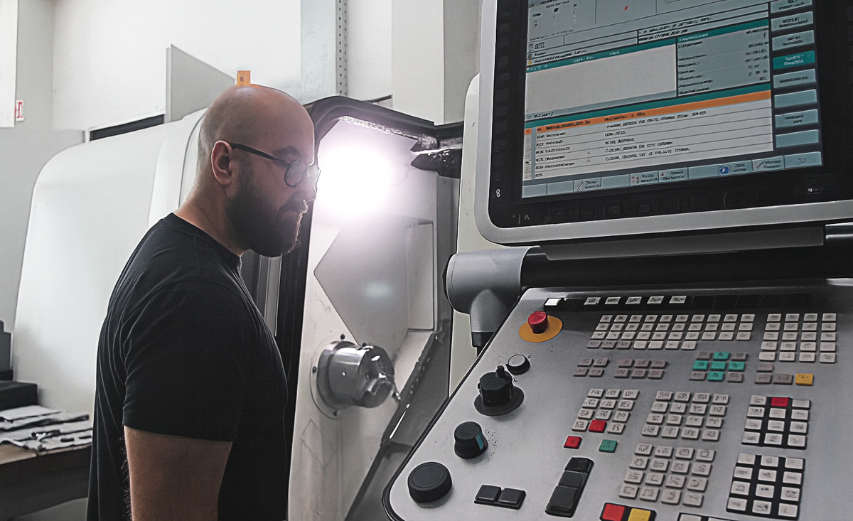 LED machine lights in use at LED2WORK