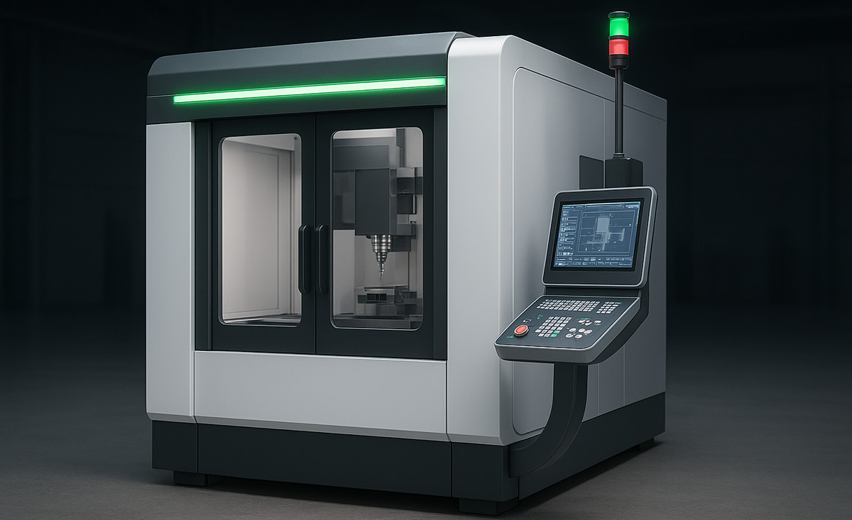 Anwendungsbilder Maschinenleuchten mit Singalfunktion